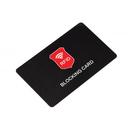 carte de blocage RFID pour la protection des cartes de crédit