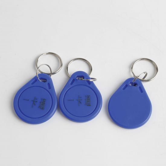 ID key fob for entry and exit management