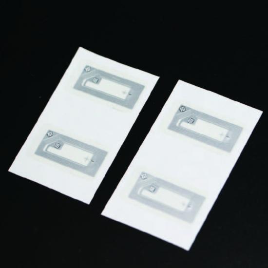 Coated paper RFID tags